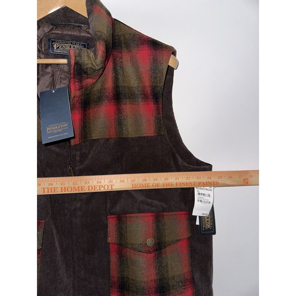 Pendleton Black Hills‎ Duck Down Wool Corduroy Ve… - image 3